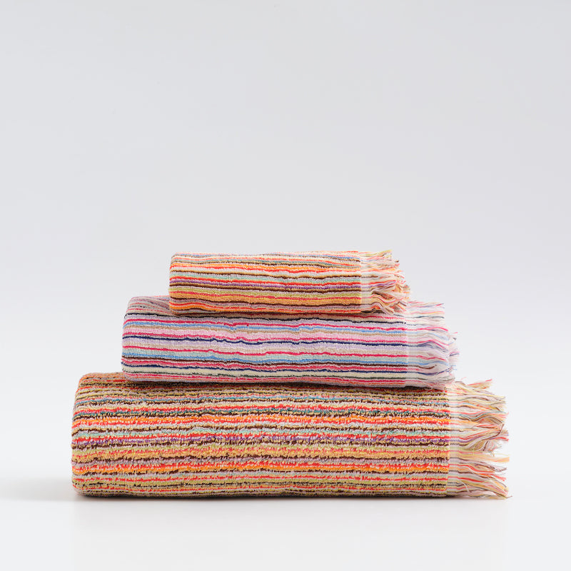 Eco Striped Cotton Towels