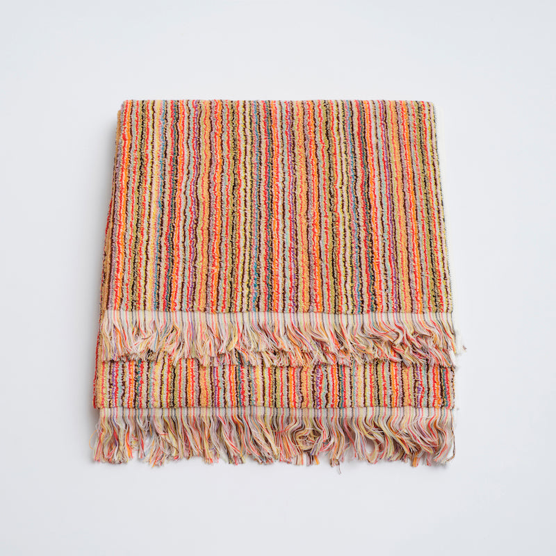 Eco Striped Cotton Towels